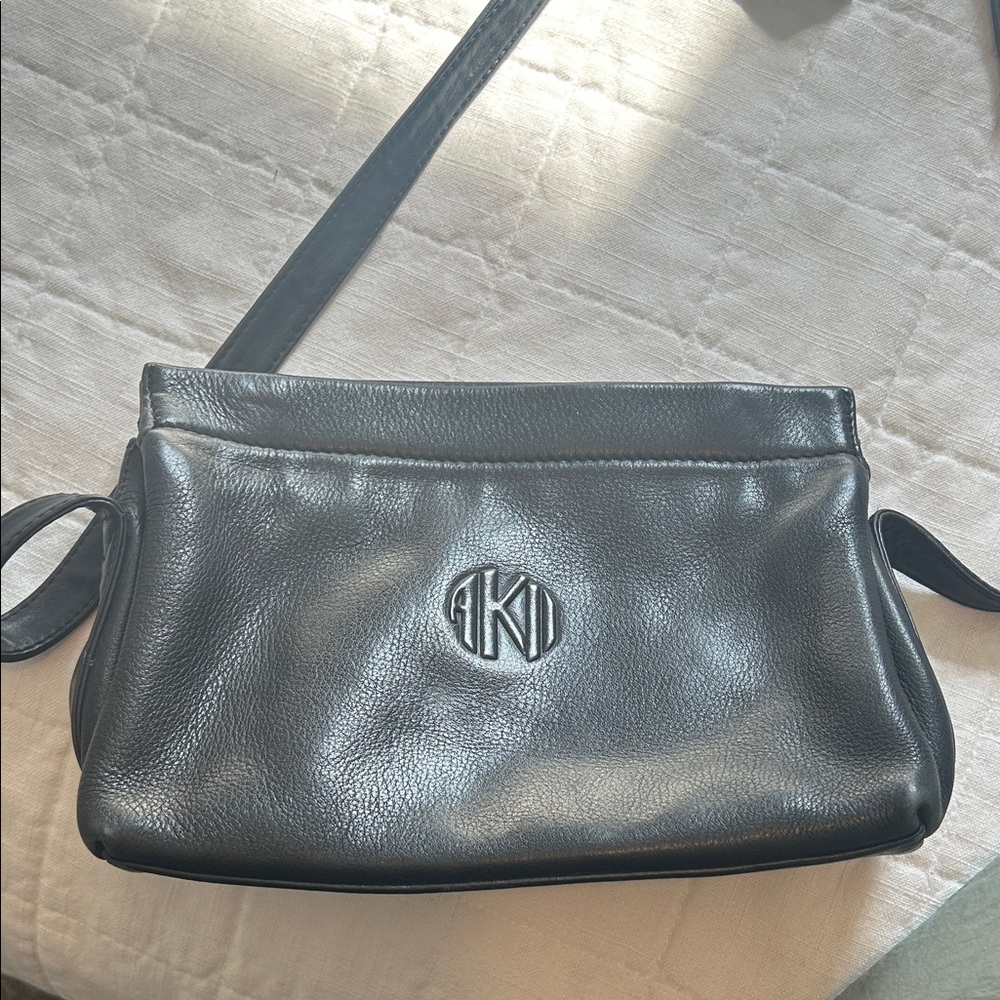 Anne Klein Black Crossbody Bag